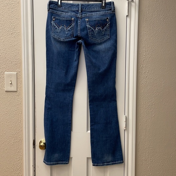 WRANGLER PREMIUM PATCH DENIM JEANS - Picture 3 of 8